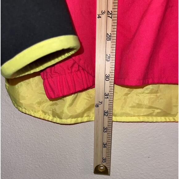 VTG 80’s Neon Ocean Pacific OP Pull Over Jacket Performance Board Wear Size M - Picture 13 of 14